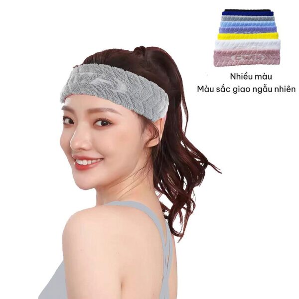 Băng đô rửa mặt Camewin K03 – Màu xanh dương pastel tươi trẻ