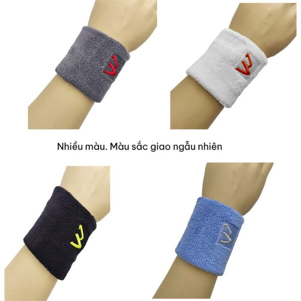 Băng Cổ Tay Thấm Mồ Hôi Thể Thao Camewin K01 - Xanh Navy Nổi Bật