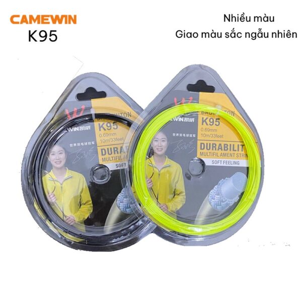 Cước đàn vợt Camewin K95 màu vàng neon