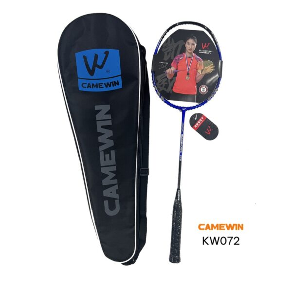 Vợt Cầu Lông CAMEWIN KW072 Xanh Dương Đen Đẳng Cấp Cho Người Chơi Phong Trào