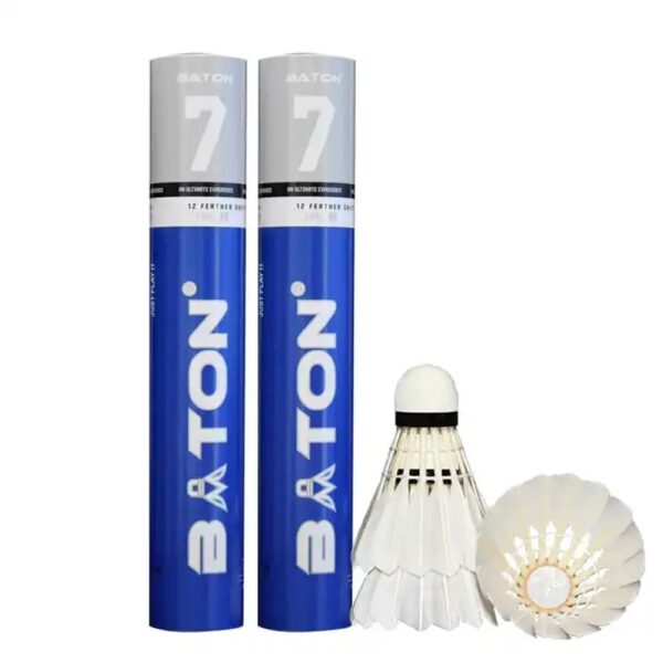 Quả cầu lông BATON No.7 xanh dương đậm – Thiết kế chuyên nghiệp cho thi đấu và luyện tập